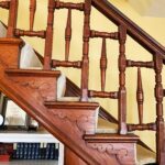 Stairway with decorative baluster