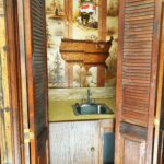 Wet bar closet