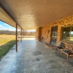 Front porch with deck